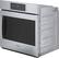 Angle. Bosch - Benchmark Series 29.7" Built-In Single Electric Convection Wall Oven - Stainless steel.
