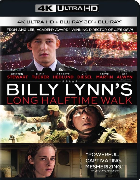 Billy Lynn's Long Halftime Walk [4K Ultra HD Blu-ray/Blu-ray] [2016]