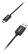 Front. Digipower - Re-Fuel 6.6' USB Type A-to-USB Type C Device Cable - Black.