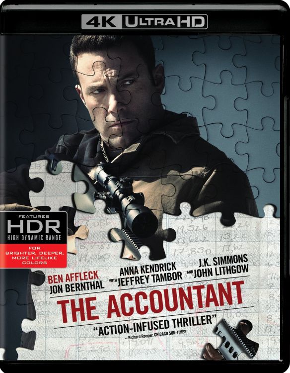  The Accountant [4K Ultra HD Blu-ray/Blu-ray] [2016]