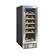 Left. NewAir - 19-Bottle Wine Cooler - Stainless Steel.