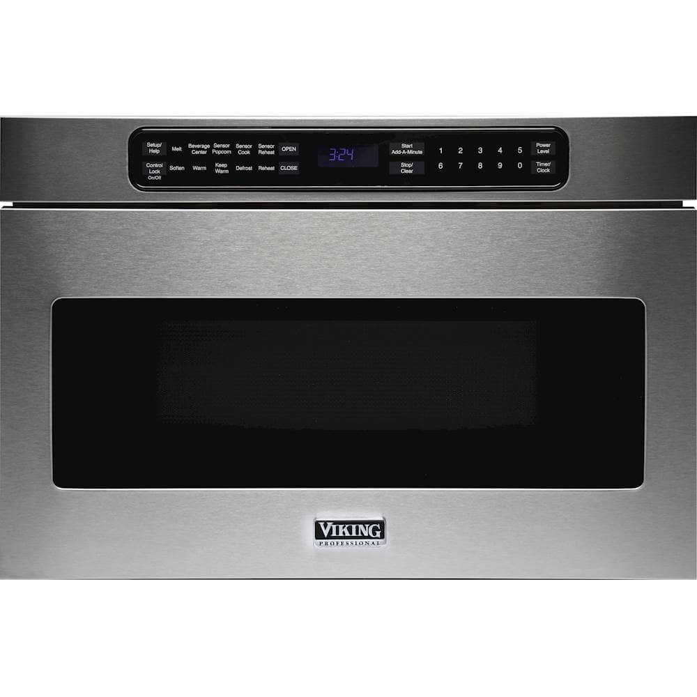 Viking - 1.2 Cu. Ft. Built-In Microwave - Stainless Steel - Front_Zoom