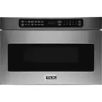 Front. Viking - 1.2 Cu. Ft. Built-In Microwave - Stainless Steel.