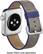 Alt View 12. Modal™ - Woven Nylon Band Watch Strap for Apple Watch 38mm - Navy Blue.