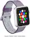 Angle. Modal™ - Woven Nylon Band Watch Strap for Apple Watch 38mm and 40mm - Purple.
