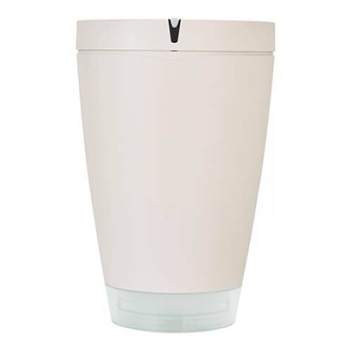 Front. Parrot - Pot - White.