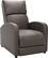 Angle. CorLiving - Moor Recliner - Brownish Gray.