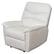Alt View 11. CorLiving - Luke Recliner - White.