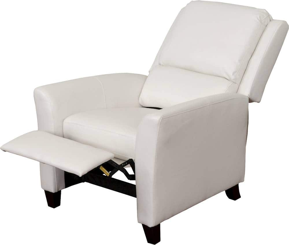 Best Buy: CorLiving Kate Recliner White LZY-513-R