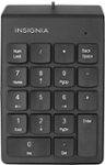Front Zoom. Insignia™ - USB Keypad - Black.