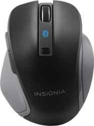 Insignia™ - Bluetooth Optical Standard Mouse - Black - Front_Zoom