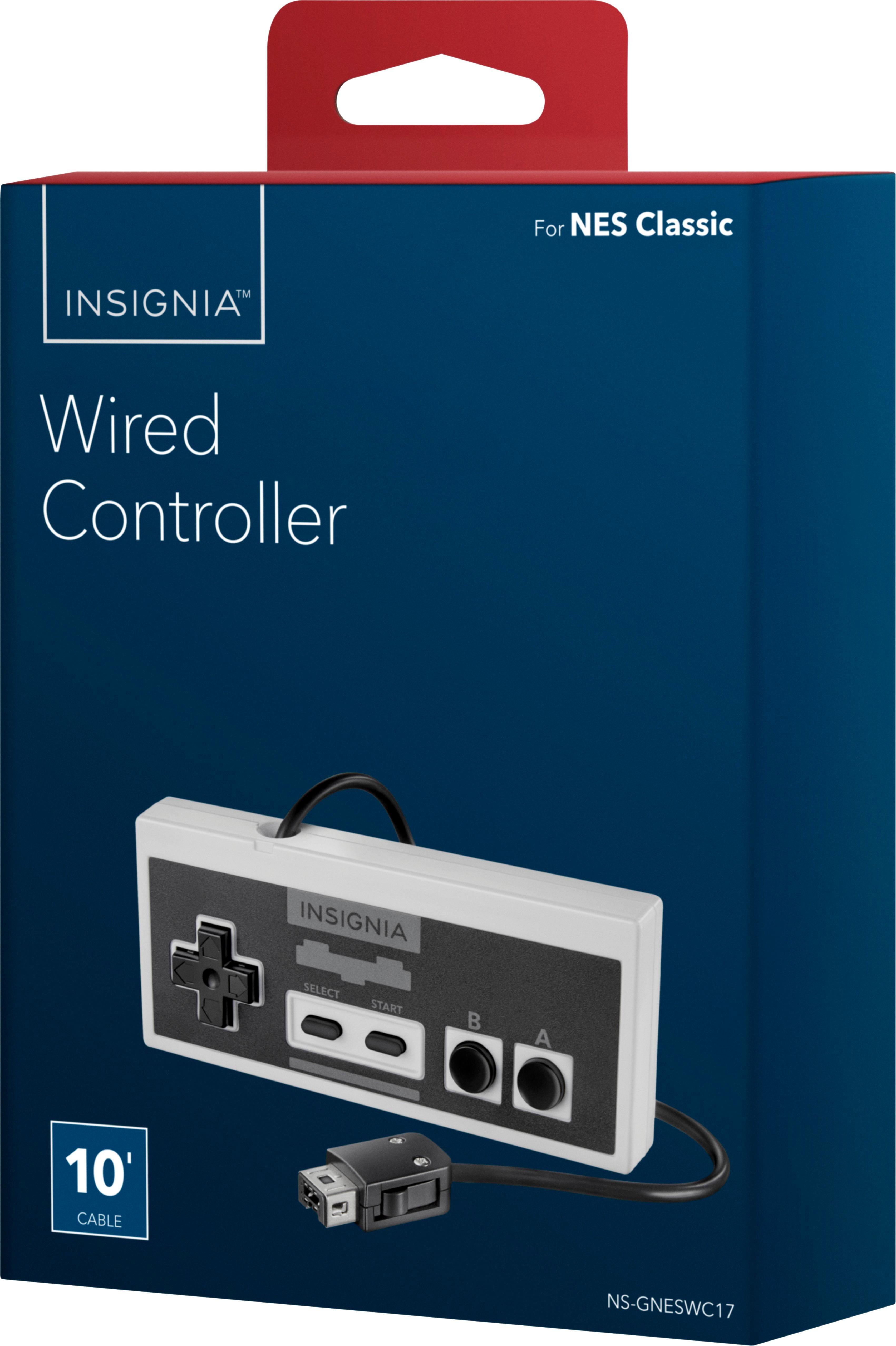 Alt View 14. Insignia™ - Wired Controller for NES Classic Edition - White.