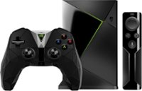 Front Zoom. NVIDIA - SHIELD TV Gaming Edition - 4K HDR Streaming Media Player with Google Assistant - Black.