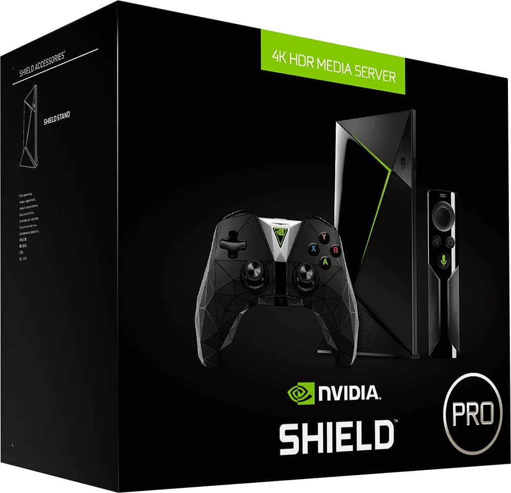 Best Buy: NVIDIA SHIELD TV Pro 500GB 4K HDR Streaming Media Player with  Google Assistant Black 945125712500010