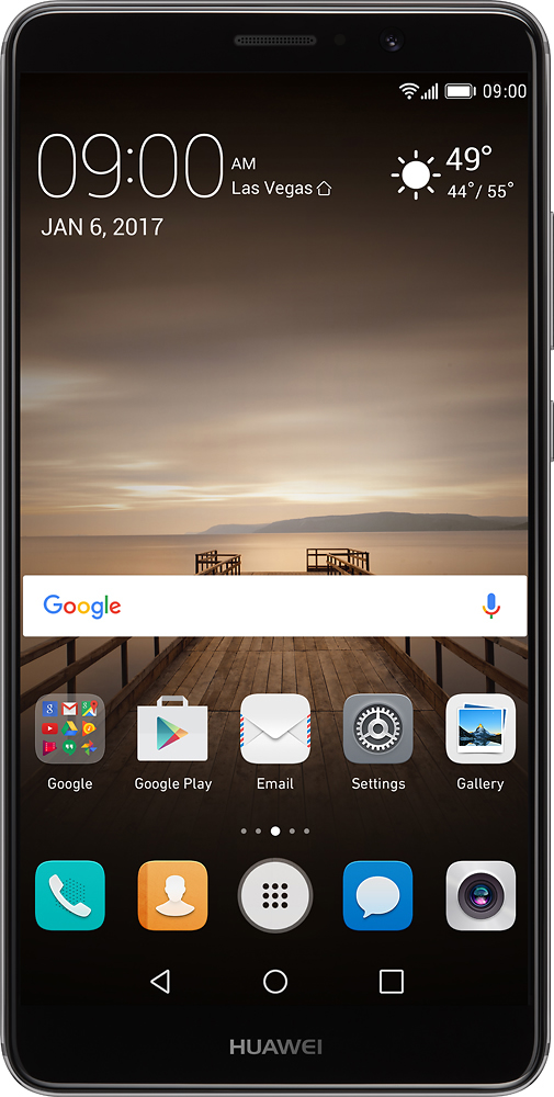 Huawei Mate 9 4G with 64GB Memory Phone Space Gray MHA-L29 - Best Buy