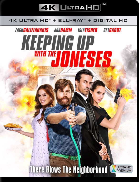  Keeping Up with the Joneses [Includes Digital Copy] [4K Ultra HD Blu-ray/Blu-ray] [2016]
