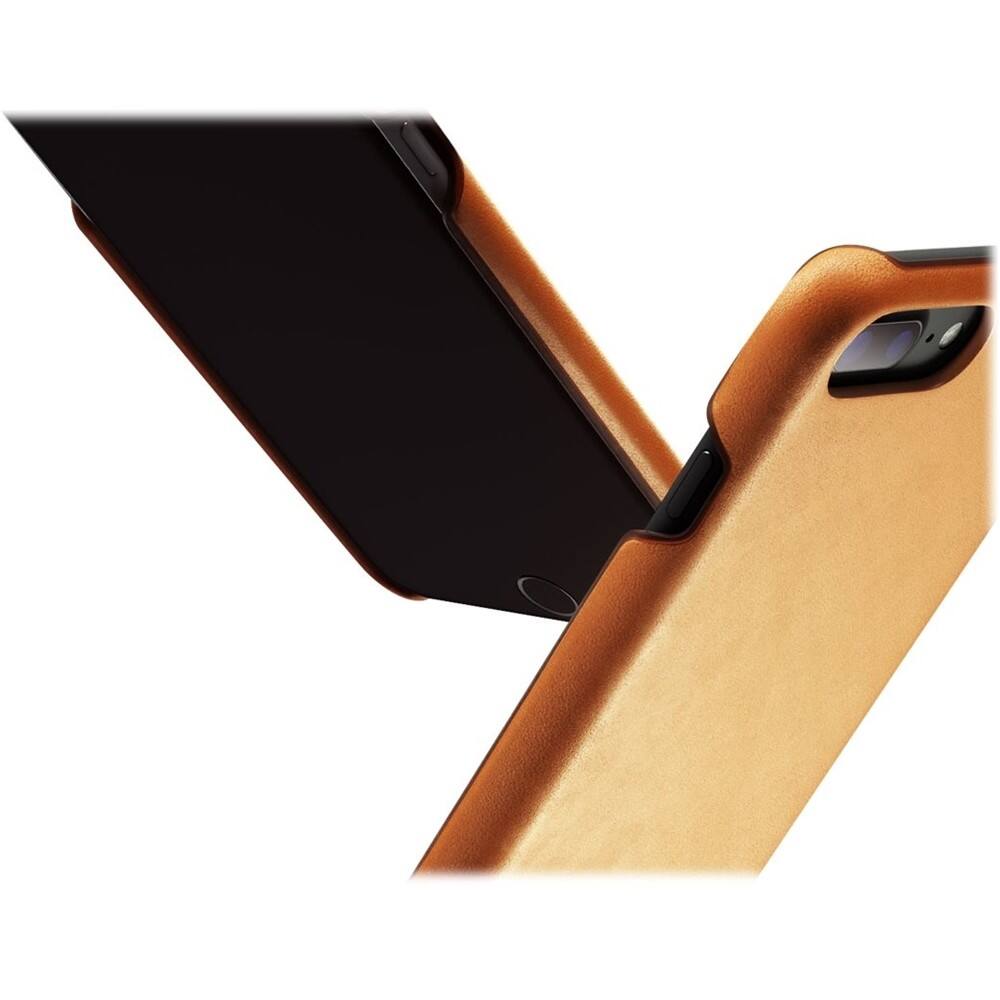 Best Buy: Mujjo Leather Case for Apple® iPhone® 7 Plus Tan