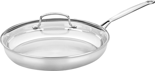 Forever Stainless Non-Stick Skillet with Helper Handle (12), Cuisinart