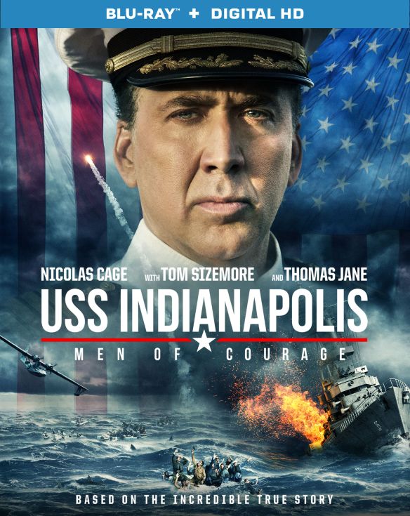 USS Indianapolis: Men of Courage [Blu-ray] [2016]