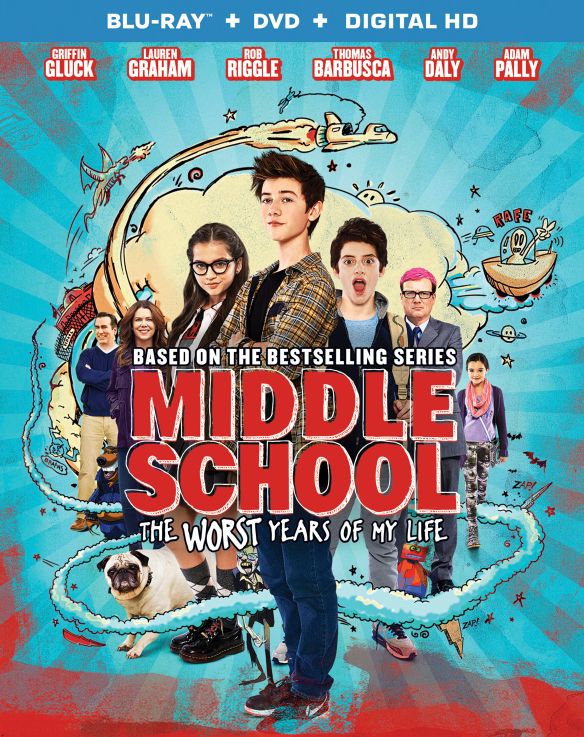  Middle School: The Worst Years of My Life [Blu-ray] [2016]