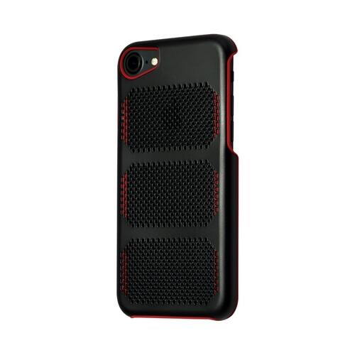 IOMCASES - Case for Apple® iPhone® 7 - Black/red trim - Larger Front