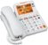 Angle Zoom. AT&T - CL4940 Corded Phone with Digital Answering System - White.