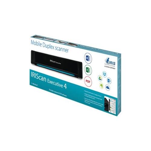 Alt View 13. IRIS - IRIScan Executive 4 Duplex Sheetfed Scanner - Black.