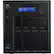 Front. WD - My Cloud Pro PR4100 4-Bay 24TB External Network Attached Storage (NAS) - Black.