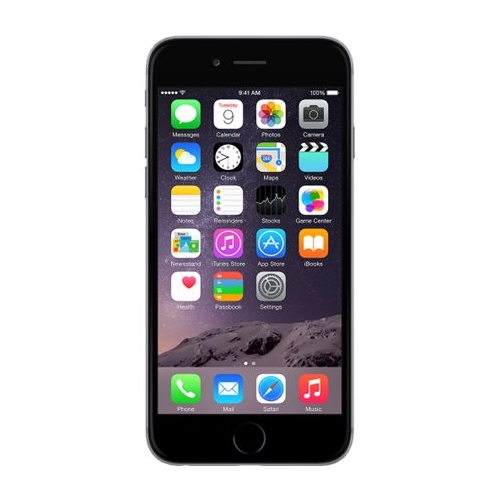 Apple Pre Owned Iphone 6 4g Lte With 16gb Memory Cell Phone Unlocked Space Gray Mg472ll A Rb Best Buy