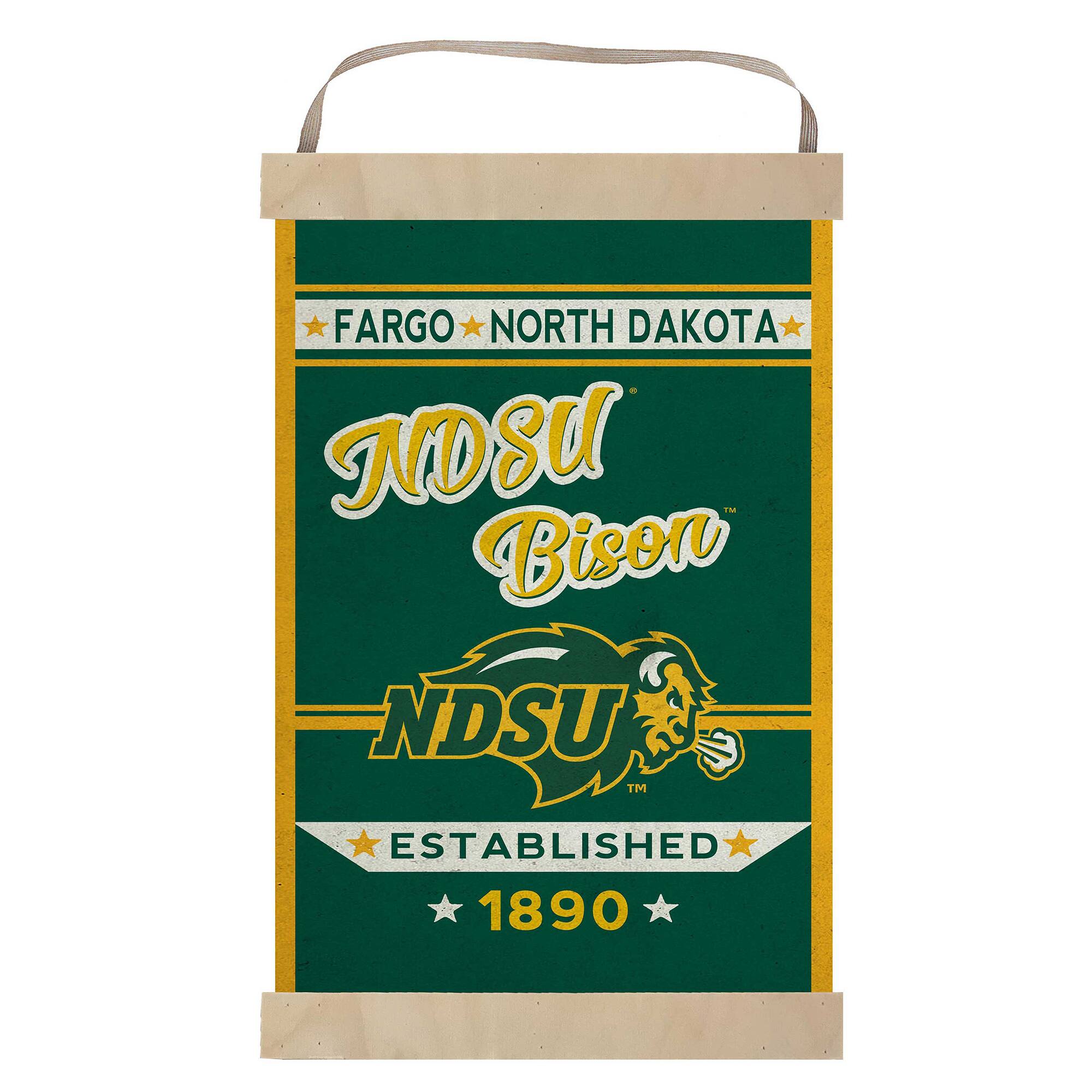 FARGO NORTH DAKOTA  
NDSU Bison  
NDSU  
ESTABLISHED 1890