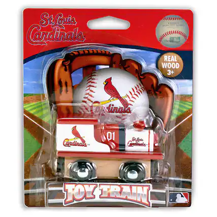 St. Louis Cardinals
REAL WOOD 3+
MAJOR LEAGUE BASEBALL
LR405560060
TOY TRAIN
Joy Train