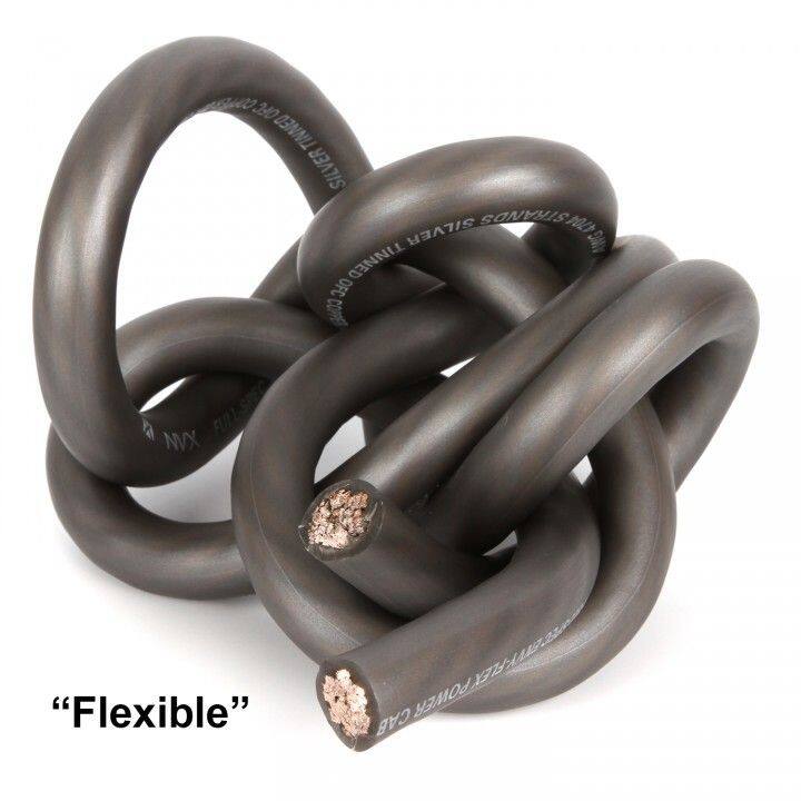 OFC Tinned Silver Strands 102h AWG Tinned OFC Comes Tinned "Flexible" CENT-FLEX POWER CAB