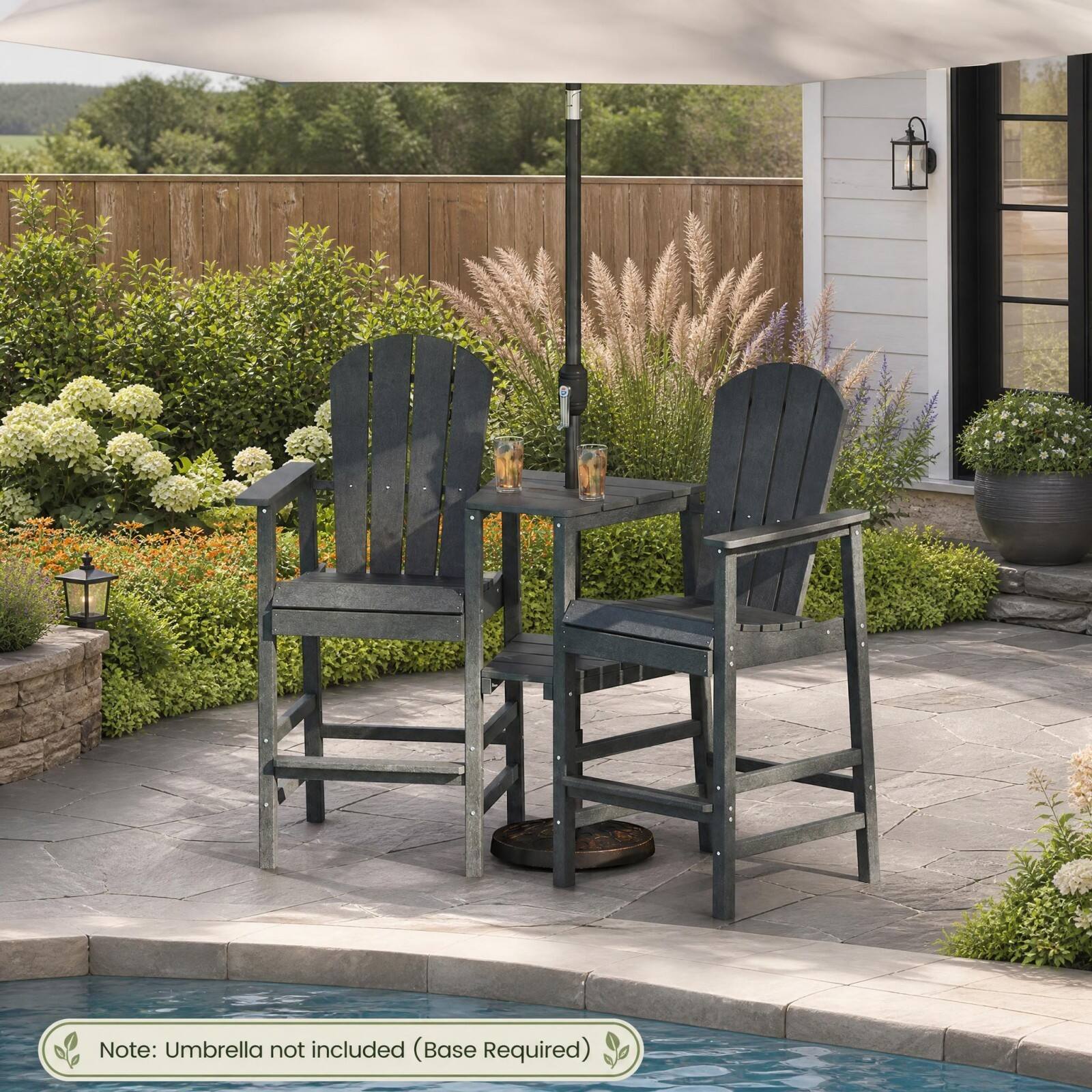 Note: Umbrella not included (Base Required)