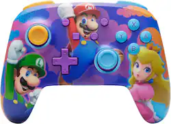 PowerA - Enhanced Wireless Controller for Nintendo Switch - Color Splash Heroes - Front_Zoom