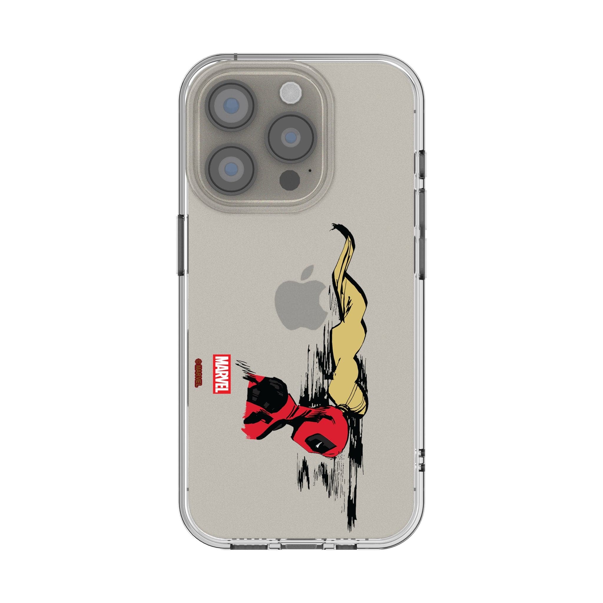 Keyscaper - Marvel Badge Clear Phone Case - Apple iPhone 13 Mini - Ladypool