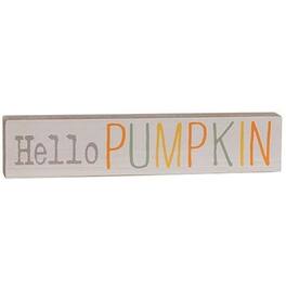 BreeBe - *Hello Pumpkin Color Wood Block - Multi