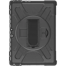Front. SaharaCase - Raider Series Hand Strap Case for Microsoft Surface Pro 9, Pro 10, and Pro 11th Edition - Black.