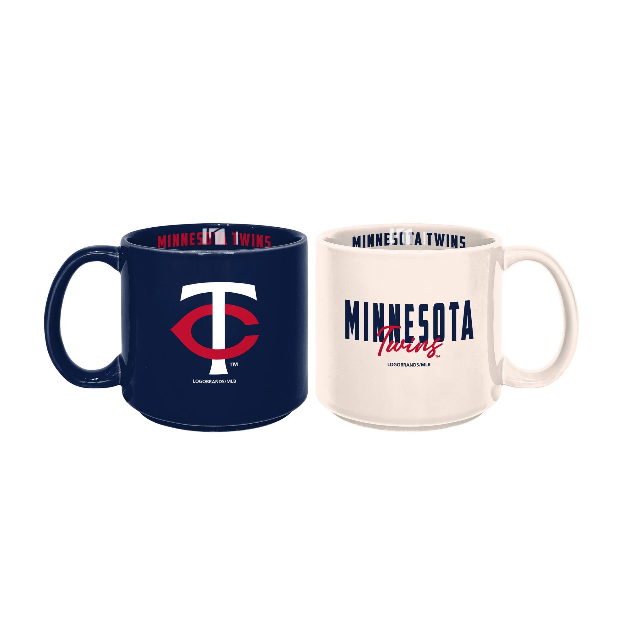 Logo Brands - 2-Pack 15oz. Stackable Mug Set - Multicolor