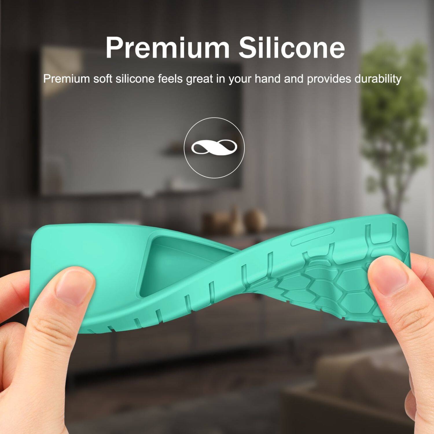 Premium Silicone

Premium soft silicone feels great in your hand and provides durability
