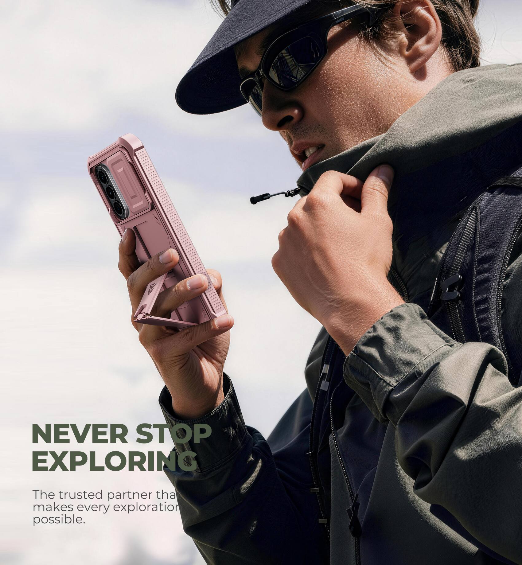 NEVER STOP EXPLORING  
The trusted partner that makes every exploration possible.