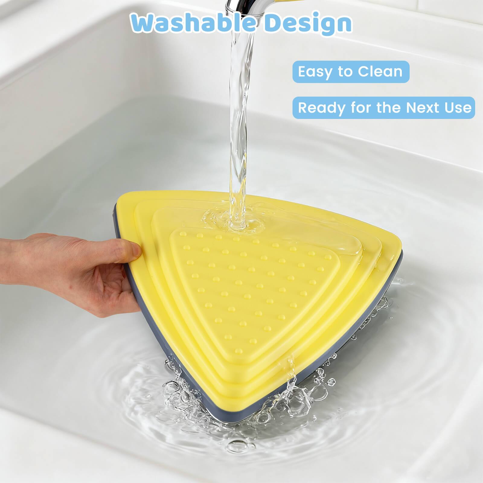 Washable Design  
Easy to Clean  
Ready for the Next Use