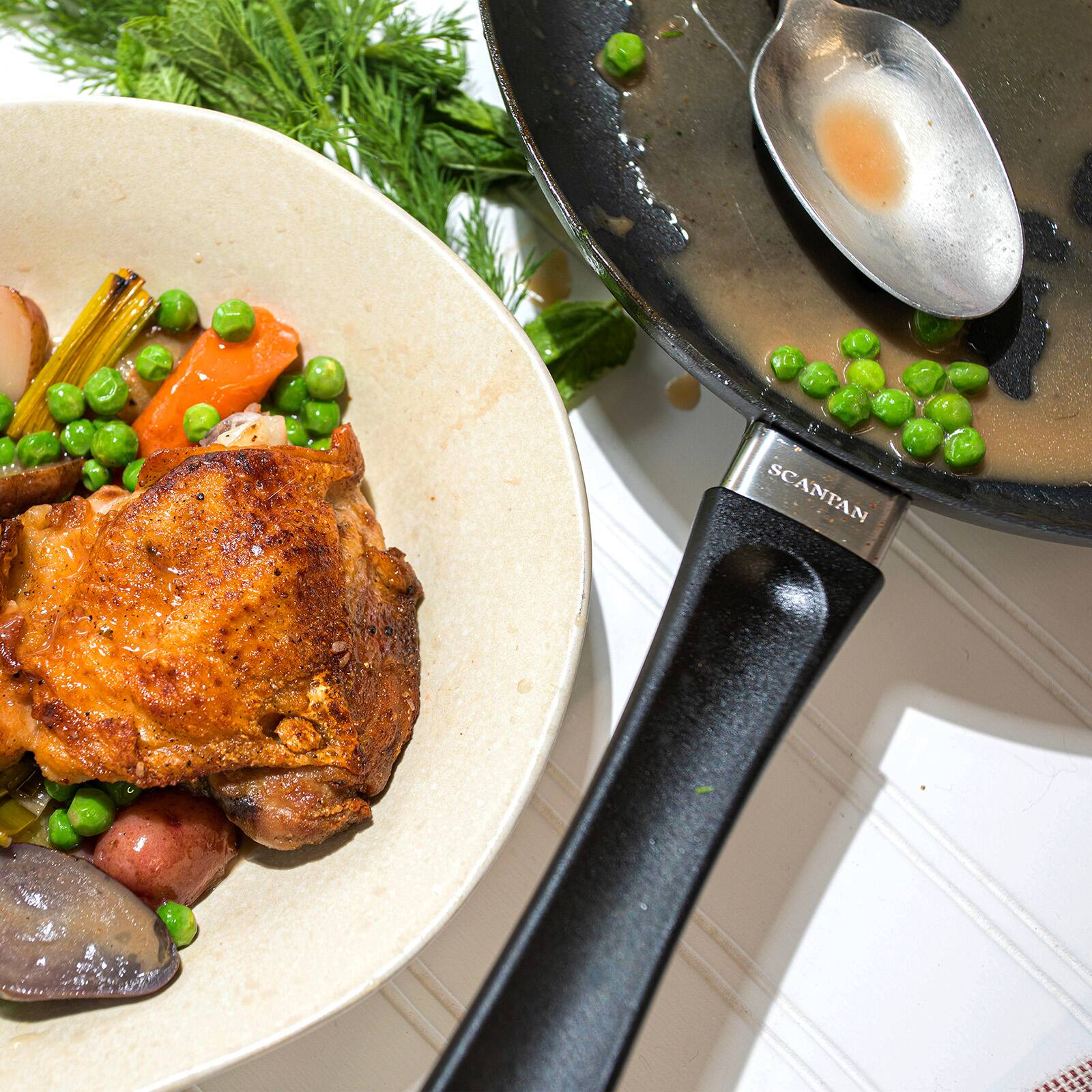 Alt View 2. Scanpan - Classic 8-Inch Nonstick Fry Pan - Black.