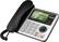 Left. VTech - CS6649 DECT 6.0 Expandable Corded/Cordless Phone with Digital Answering System, 1 Handsets - Black/Silver.