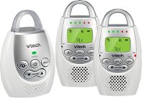 Front. VTech - Audio Baby Monitor (2-Unit) - White.