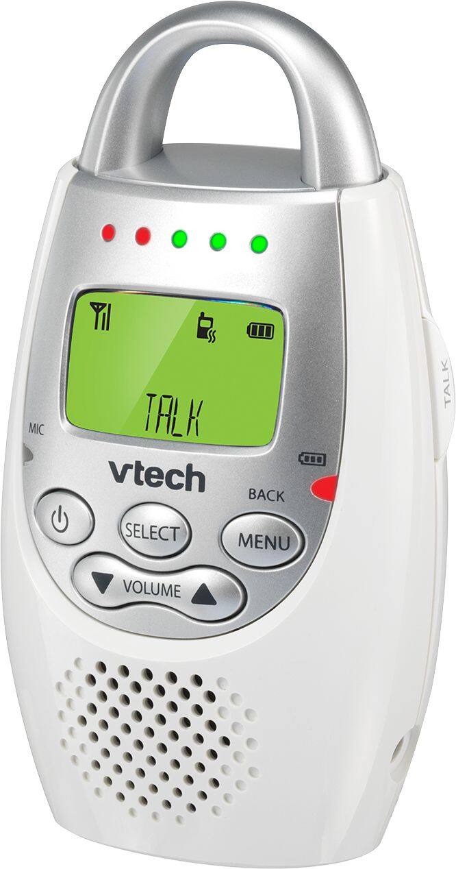 Left. VTech - Audio Baby Monitor (2-Unit) - White.