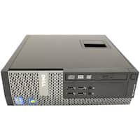 Dell - Refurbished OptiPlex Desktop - Intel Core i5 - 4GB Memory - 250GB Hard Drive - Black/silver - Front_Zoom