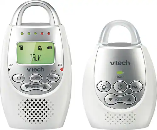 MIC TALK C. vtech BACK vtech SELECT MENU POWER VOLUME PAGE VOLUME