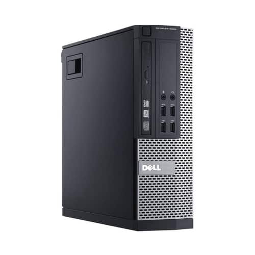Dell - Refurbished OptiPlex Desktop - Intel Core i5 - 4GB Memory - 250GB Hard Drive - Black/silver - Larger Front