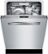 Alt View Zoom 11. Bosch - 800 Series 24" Pocket Handle Dishwasher with Stainless Steel Tub - Stainless steel.