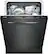 Alt View 12. Bosch - 500 Series 24" Pocket Handle Dishwasher with Stainless Steel Tub - Black.